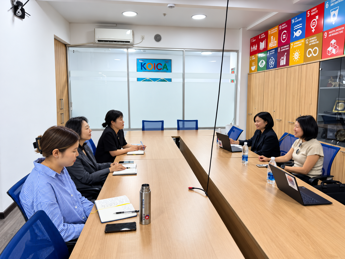 [BK-LUPIC 소식]  한국국제협력단(KOICA) 키르기스스탄 사무소 미팅